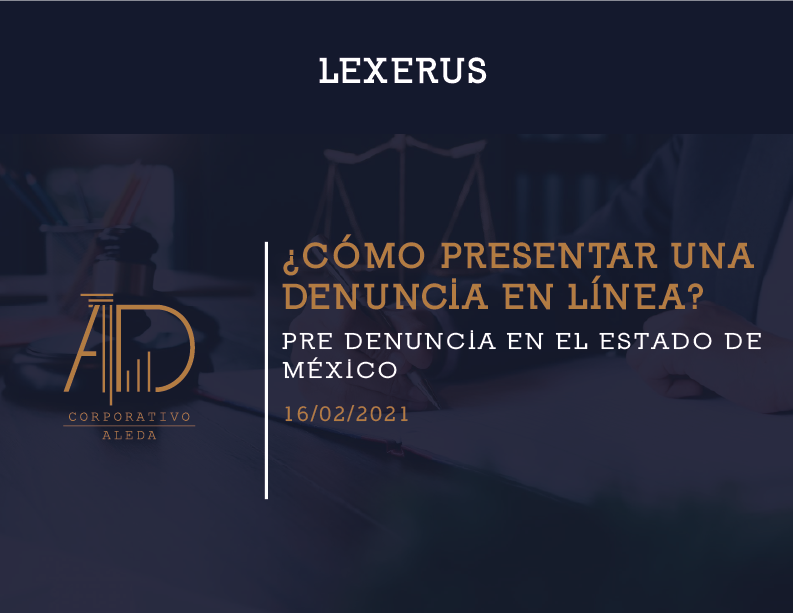 ¿Cómo Presentar una denuncia en línea?